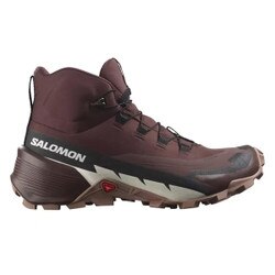 Salomon Cross Hike 2 Mid GTX Shoe Women's in Bitter Chocolate Mocha Mousse